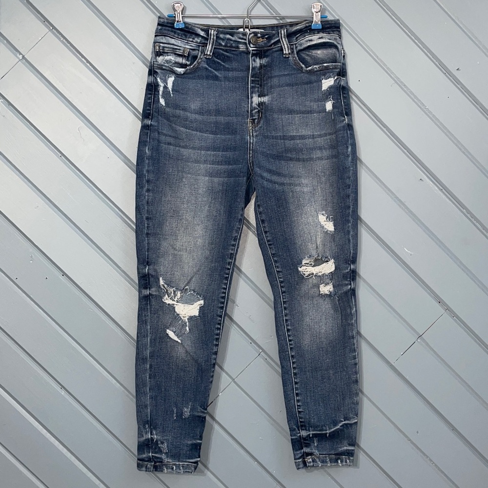 KanCan Kurvy Ultra High Rise Ankle Skinny Jeans